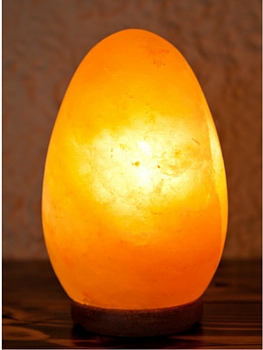 Egg Shaped Himalayan Salt Lamp