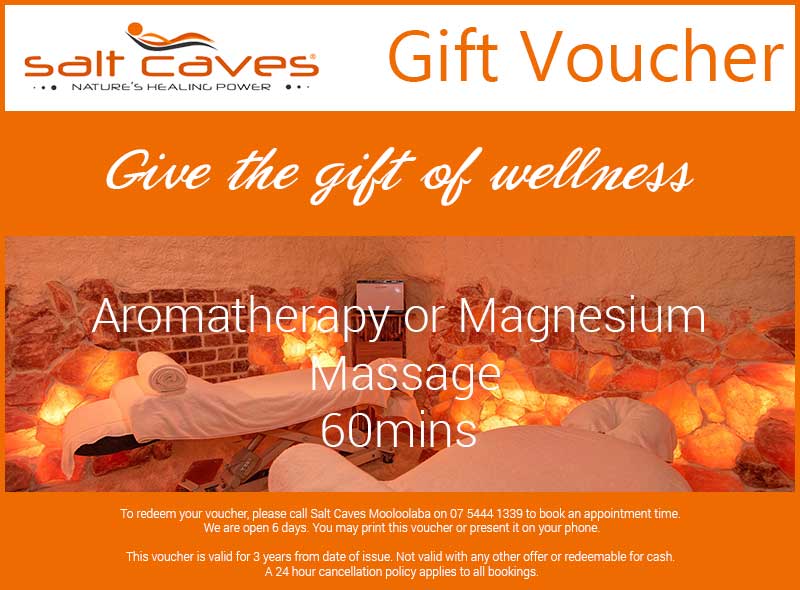 Aromatherapy or Magnesium Massage Gift Voucher | 60mins