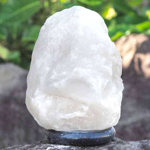 White Himalayan Salt Lamp 5-7 Kg