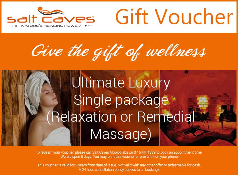 Ultimate Luxury Single Package (Relaxation or Remedial Massage)